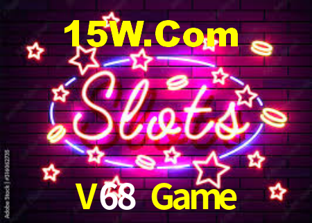 V68 Game App Interface
